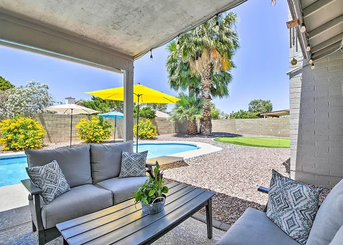 Pool & Putting Green: Scottsdale Family Escape Holiday home Phoenix
